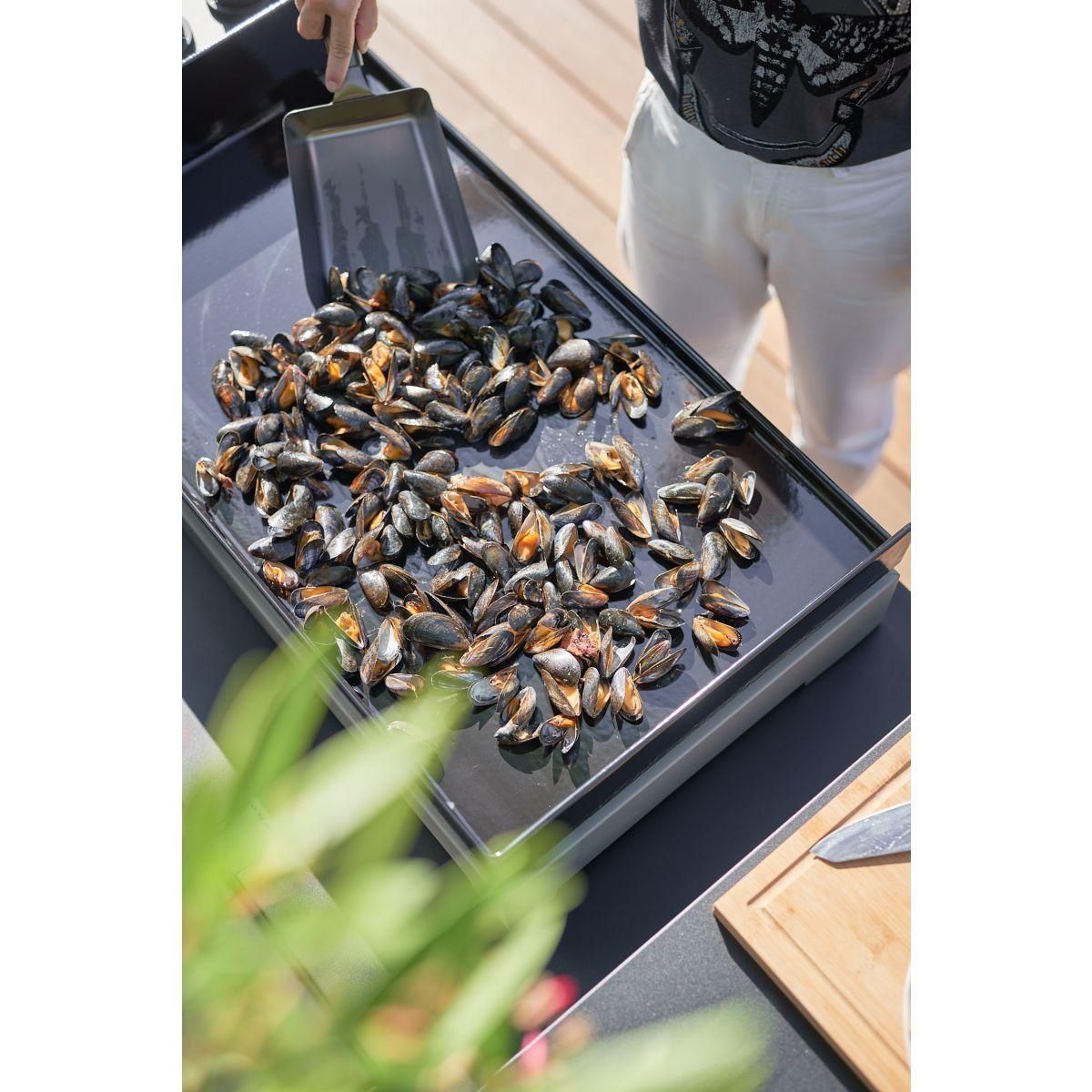 FORGE ADOUR Ustensile plancha Large Titane