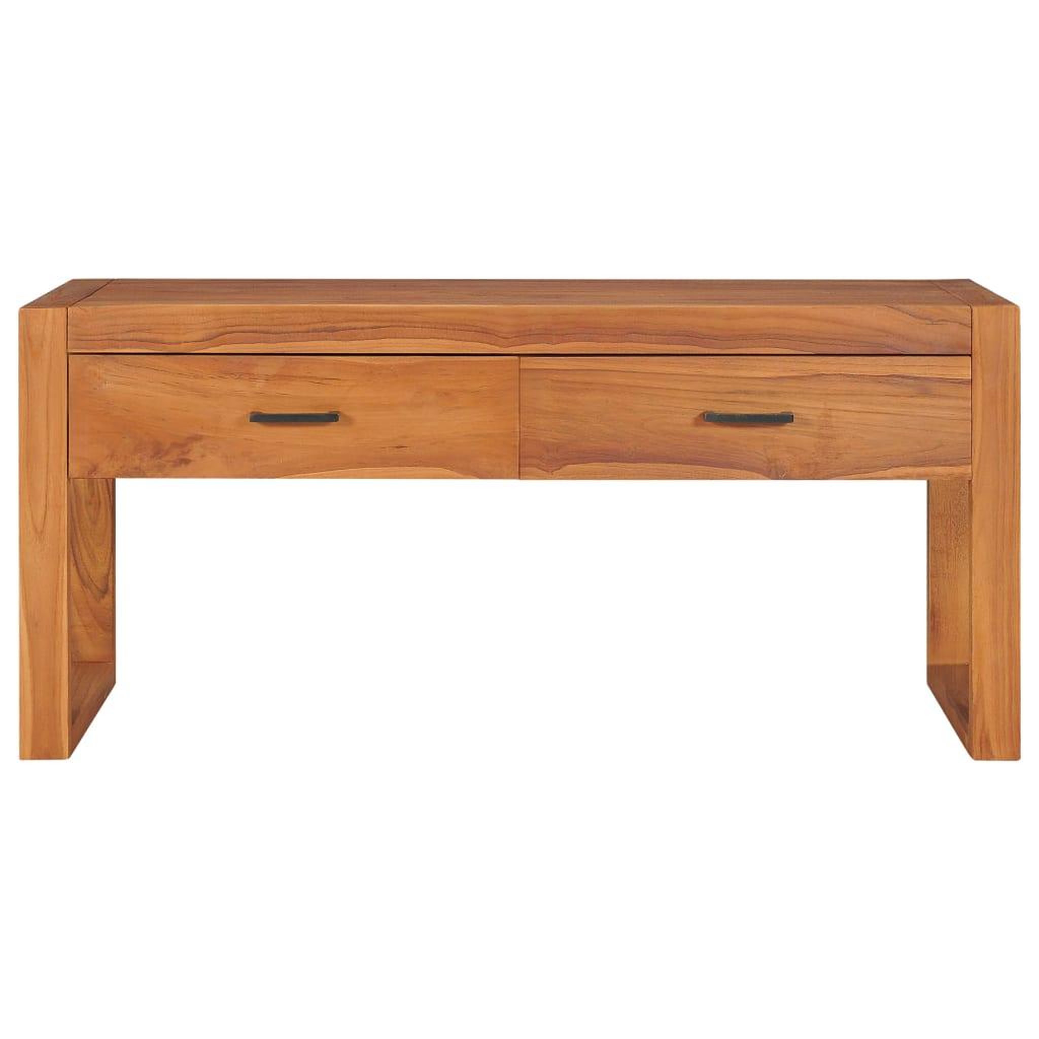 Voir la diapositive 3 : VIDAXL Meuble TV 100x40x45 cm Bois de teck