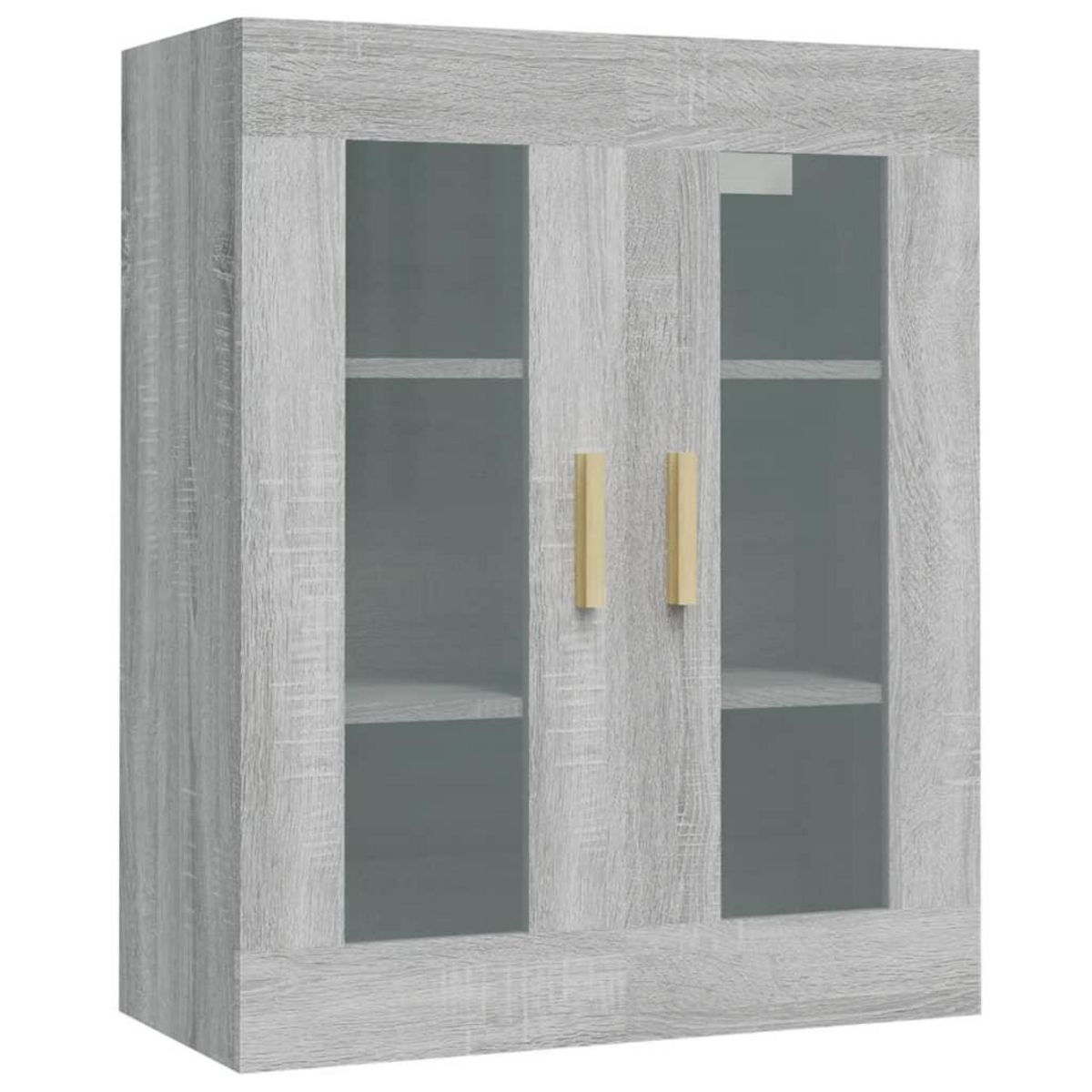 VIDAXL Armoire murale suspendue Sonoma gris 69,5x34x90 cm