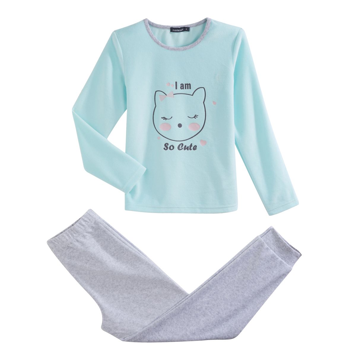 INEXTENSO Pyjama velours fille 