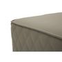 Voir la diapositive 3 : Paris Prix Pouf Matelassé  Sharon  38cm Gris & Or