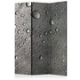 Voir la diapositive 1 : Paris Prix Paravent 3 Volets  Steel Surface with Water Drops  135x172cm