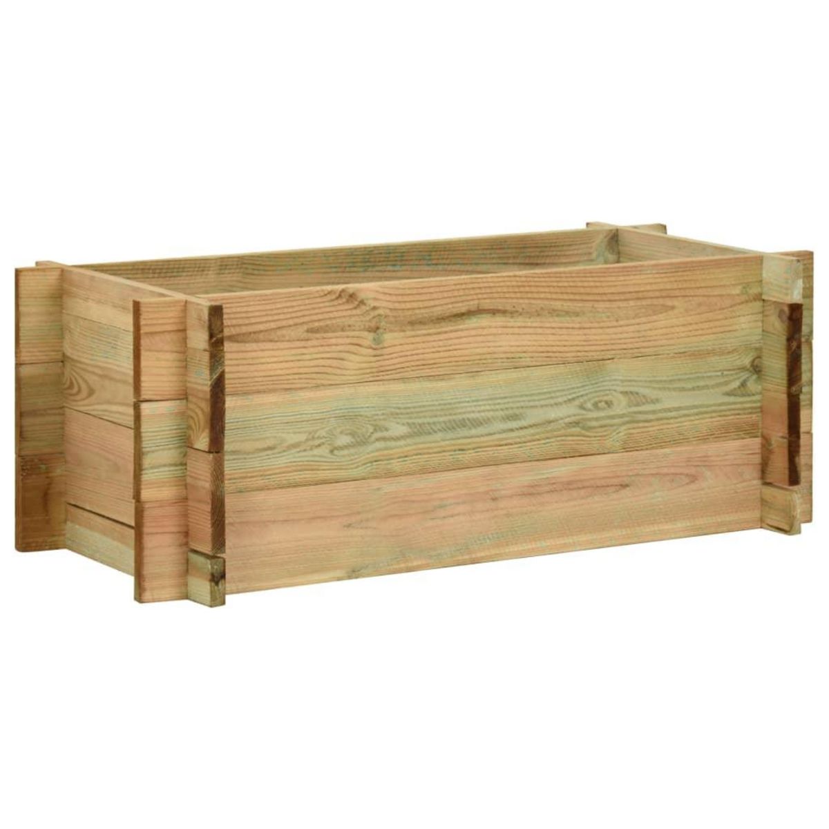 VIDAXL Jardiniere surelevee pour legumes Bois de pin impregne 80 cm