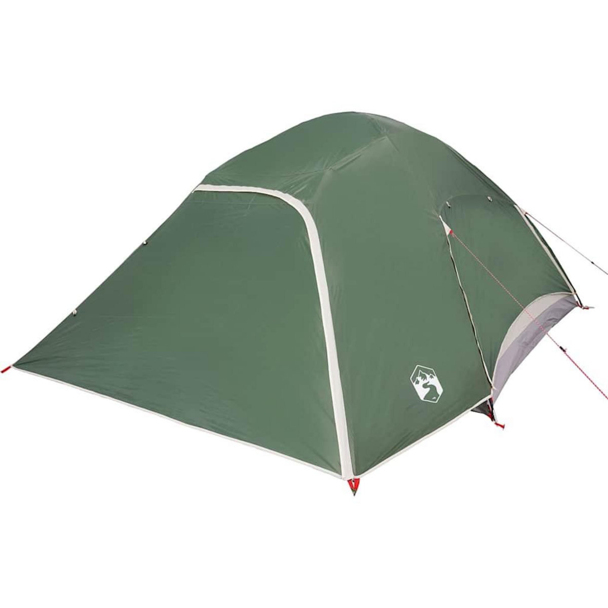 VIDAXL Tente familiale a dome 6 personnes vert impermeable