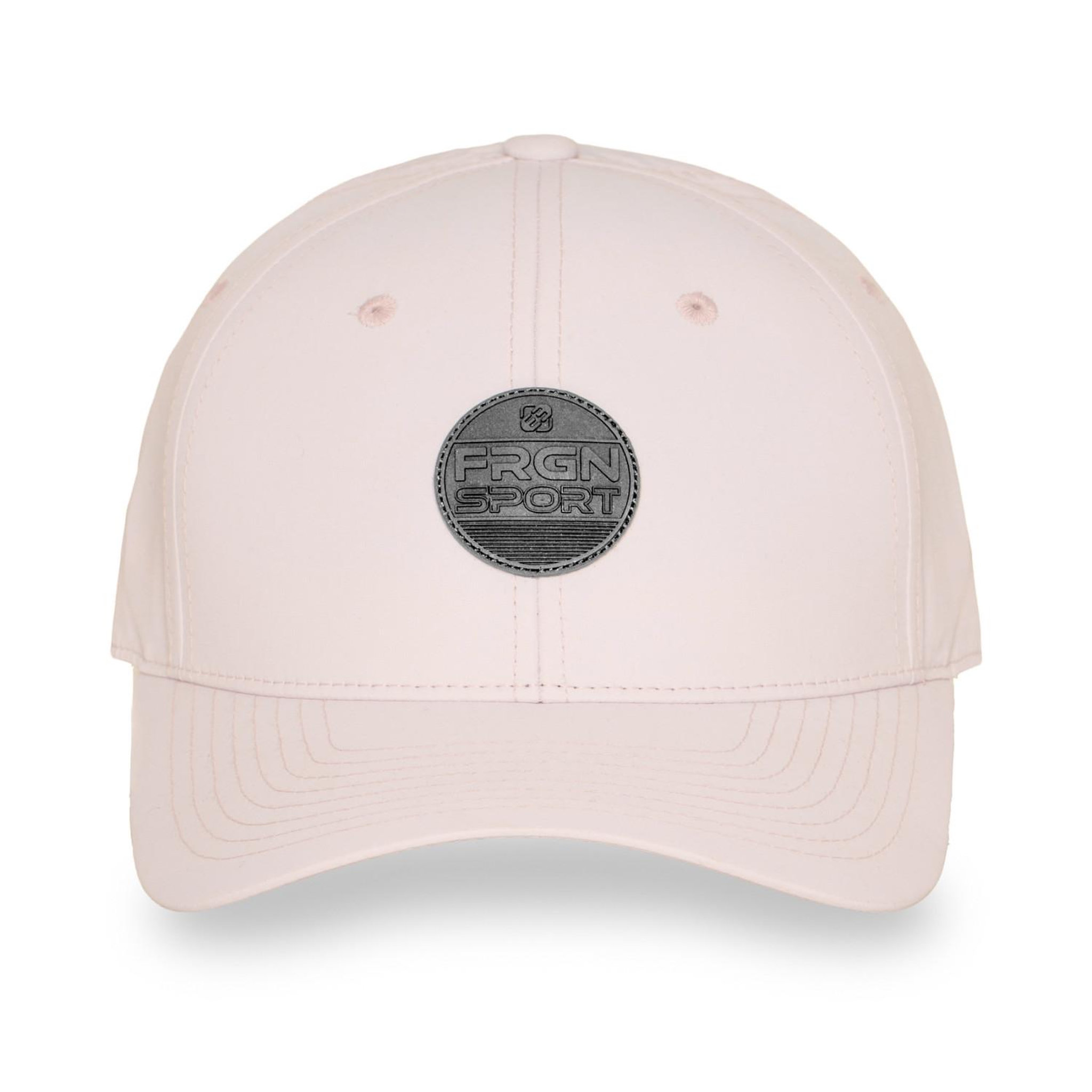 Voir la diapositive 2 : FREEGUN Casquette baseball avec écusson rond PU et réglage par cordon FRGN