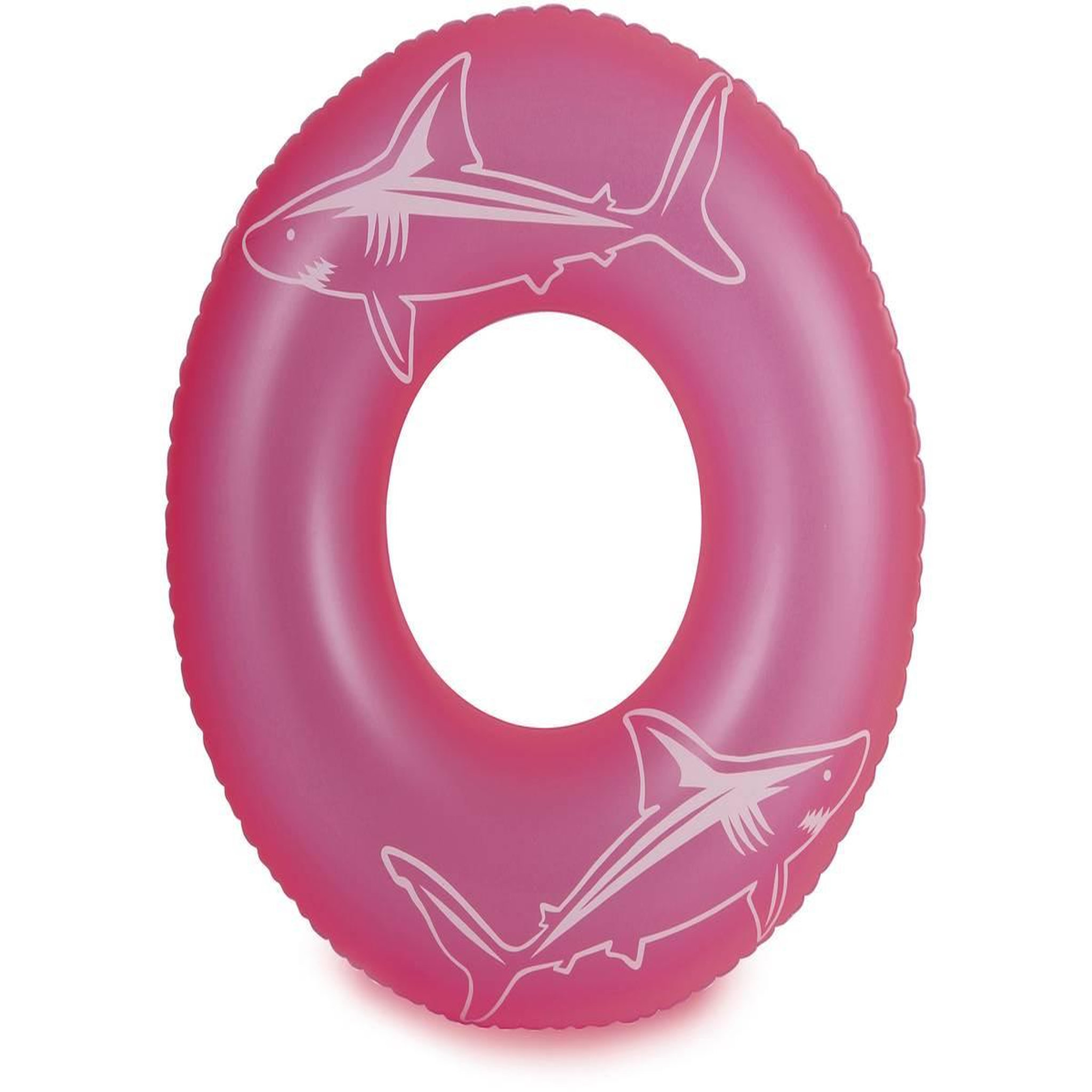 Habitat et Jardin Bouée gonflable  neon tube  - 26,67 x 17,15 x 23,50 cm - rose