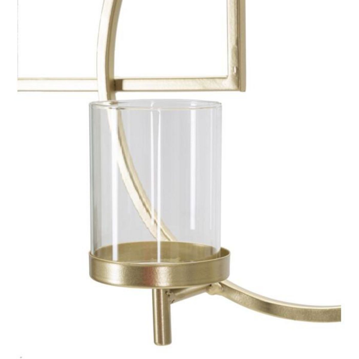 Paris Prix Bougeoir Mural en Métal  Marie  70cm Or