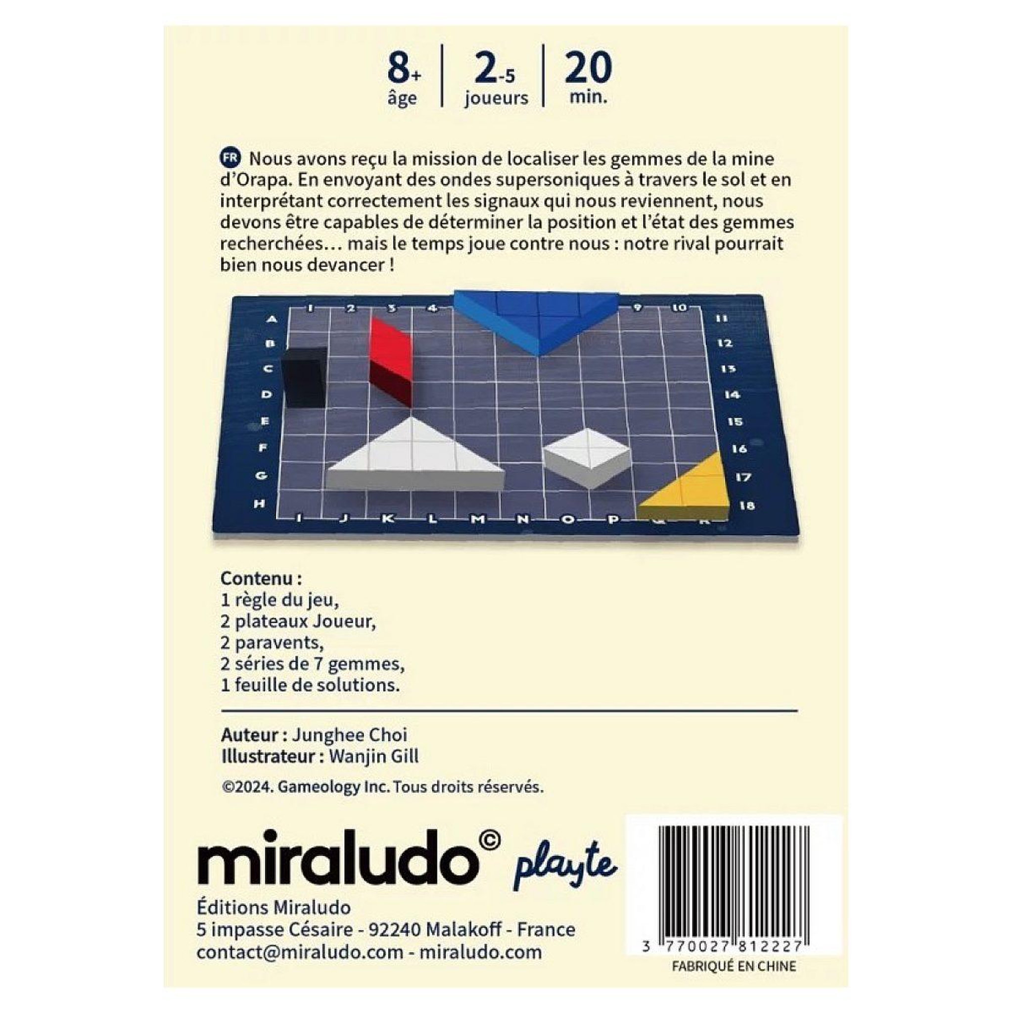Voir la diapositive 2 : Gigamic Orapa mine - jeu de deduction