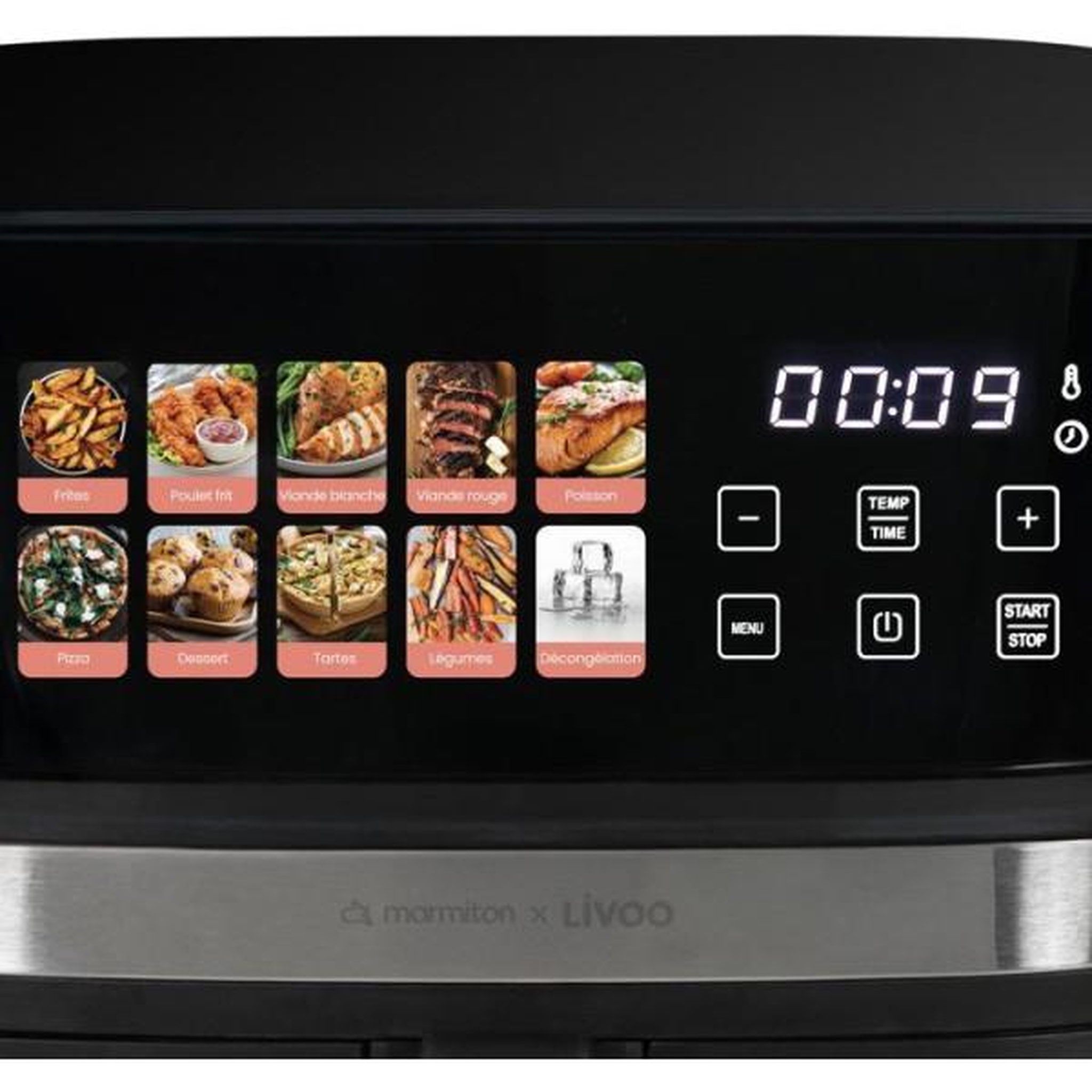 Voir la diapositive 6 : LIVOO Friteuse sans huile 8l 1700w - doc343co