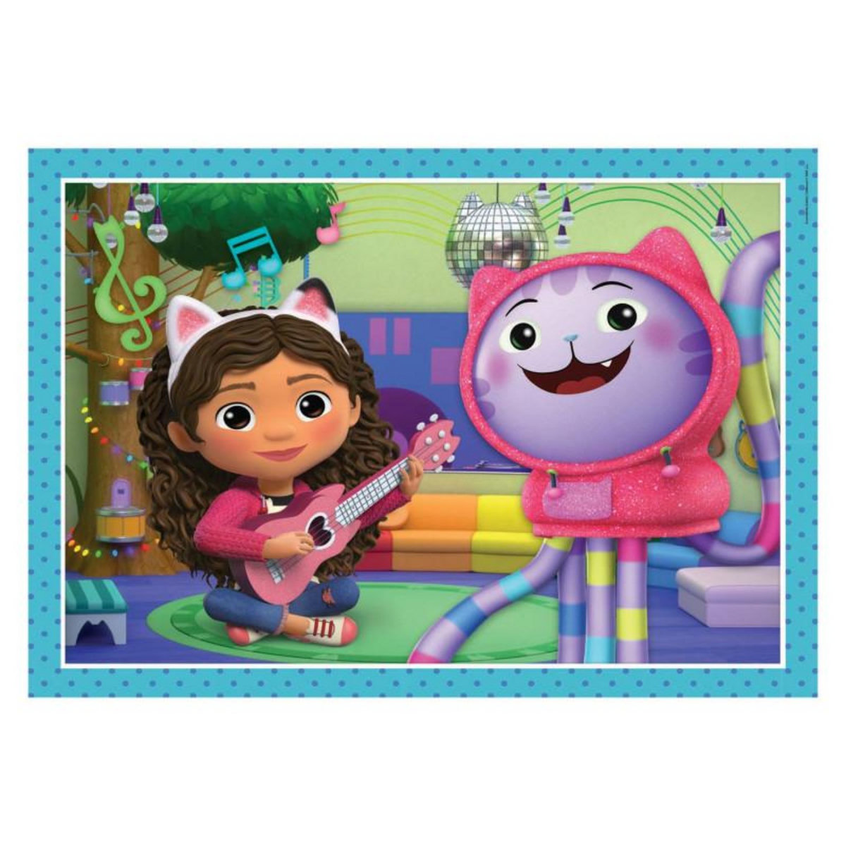CLEMENTONI Clementoni 4in1 Puzzle Gabby's Dollhouse 21524