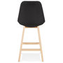 Voir la diapositive 5 : Paris Prix Tabouret de Bar Design  Betona  102cm Noir & Beige