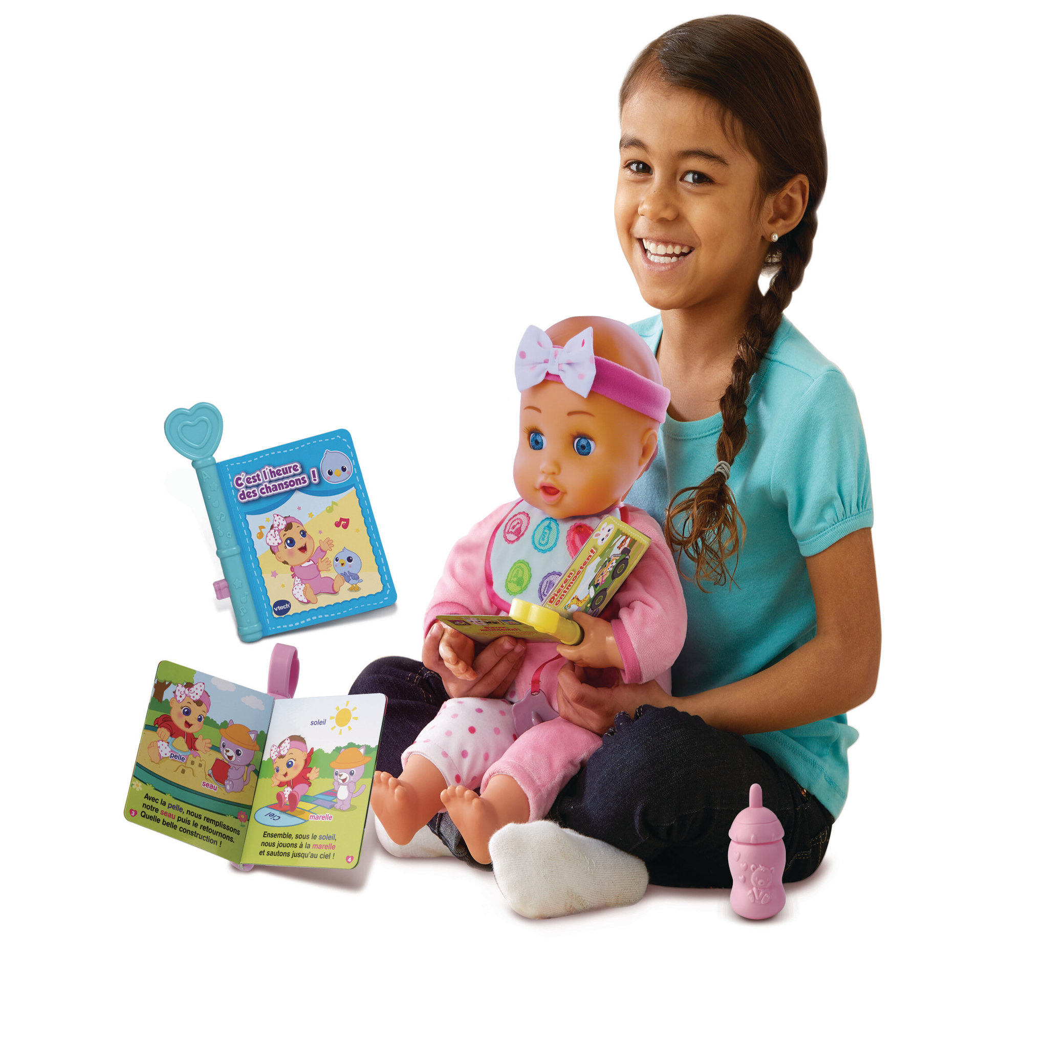 Voir la diapositive 2 : VTECH Little love - Chloé apprend à parler et chanter