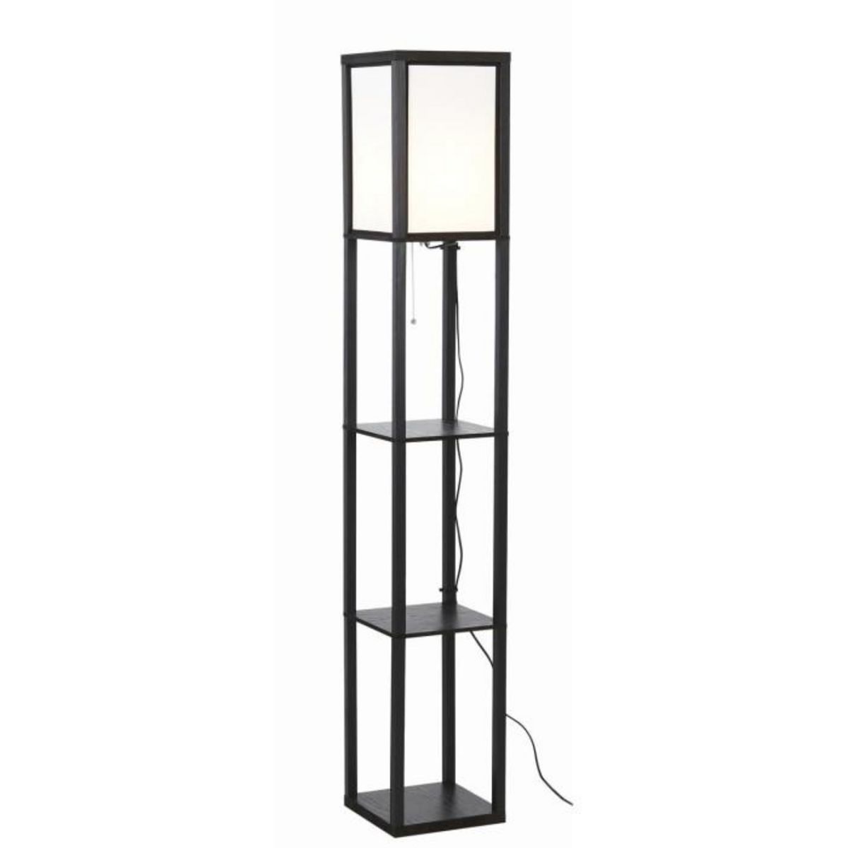 Paris Prix Lampadaire 3 Niveaux Design  Forsyth  160cm Noir