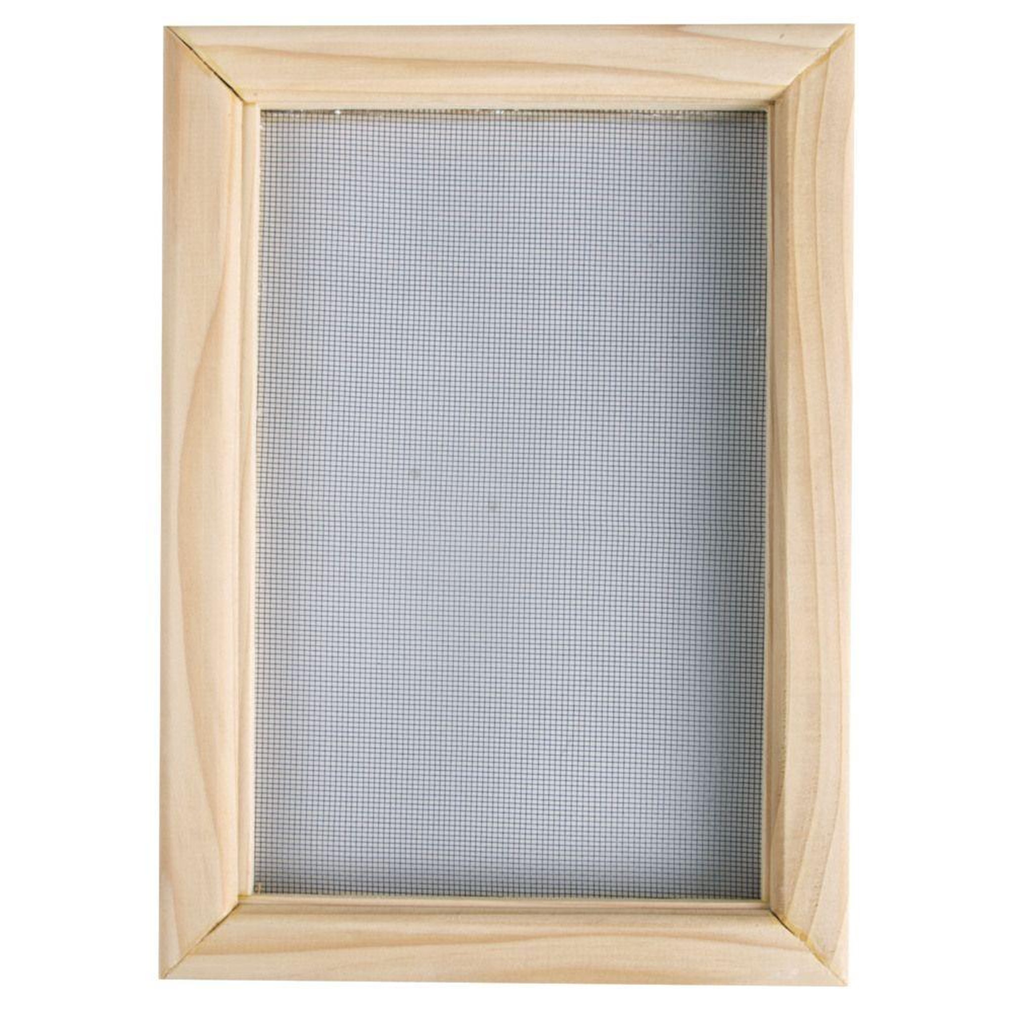 Voir la diapositive 2 : Rayher Moule cadre pour fabrication de papier recyclé 24 x 15,5 cm