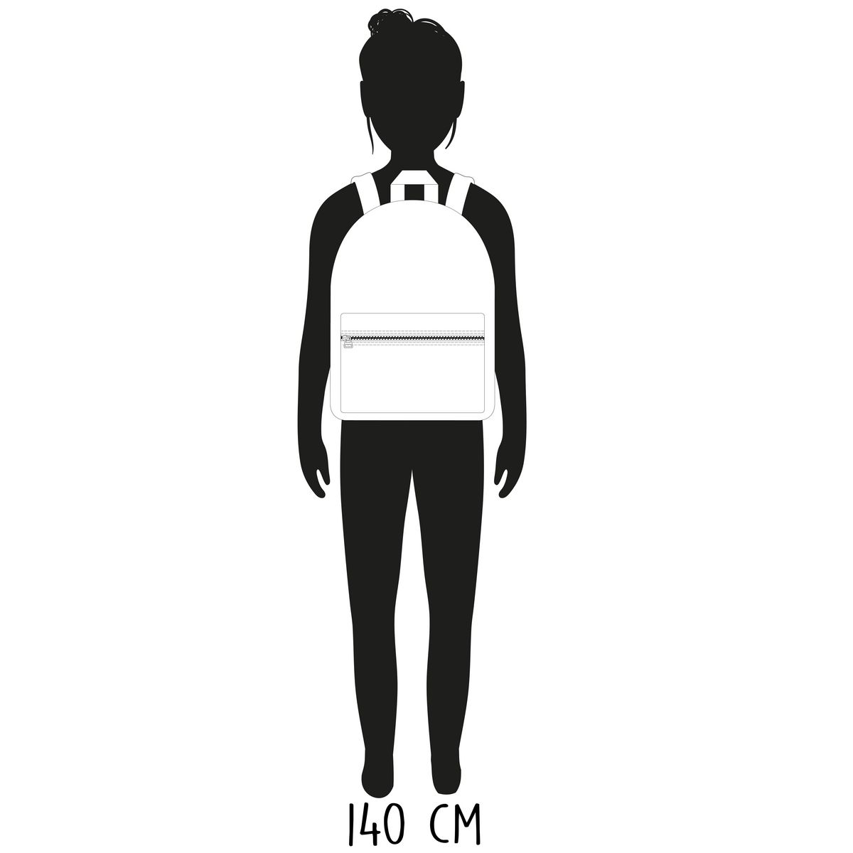 Milky Kiss Sac à dos 1 compartiment rose léopard 