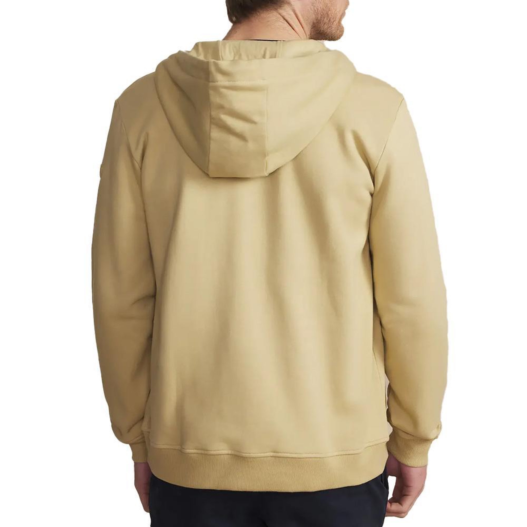 Voir la diapositive 4 : TBS Sweat zippé beige homme tbs julinzip