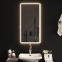 Voir la diapositive 3 : VIDAXL Miroir de salle de bain a LED 40x80 cm