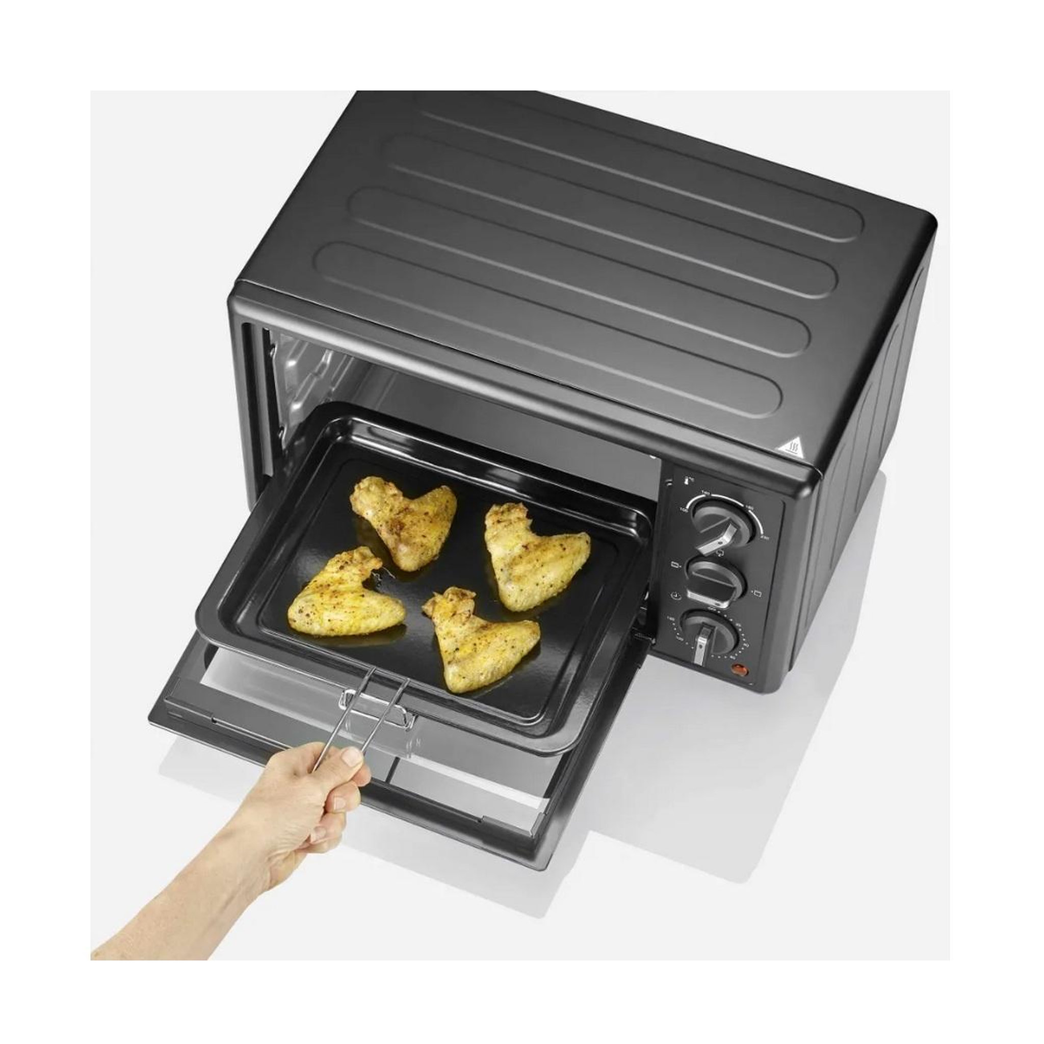 Voir la diapositive 2 : SEVERIN Four posable 20l 1600w noir - to2078