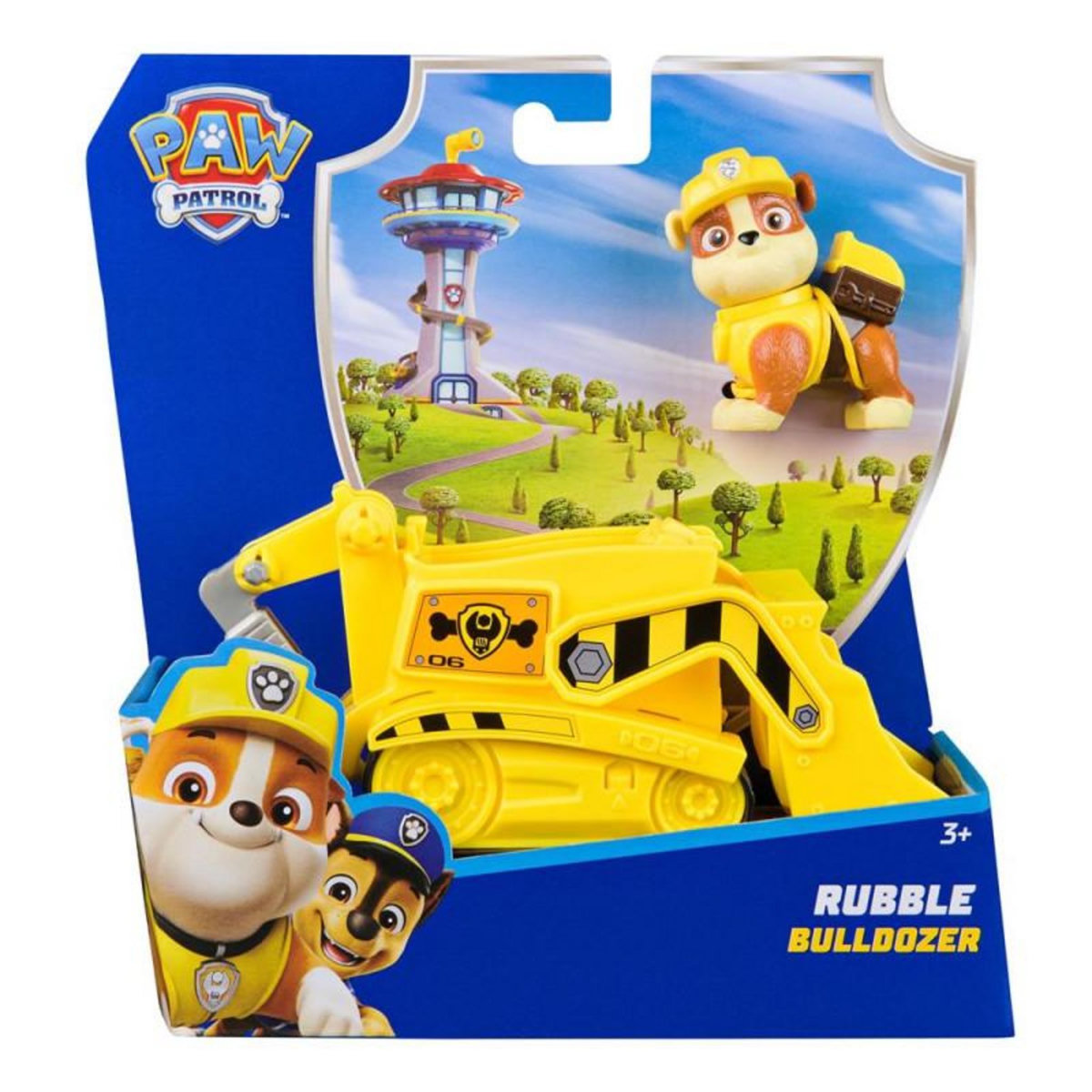 PAW PATROL Véhicule avec Figurine Ruben Paw Patrol Pat'Patrouille