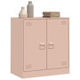 Voir la diapositive 5 : VIDAXL Buffet rose 67x39x73 cm acier