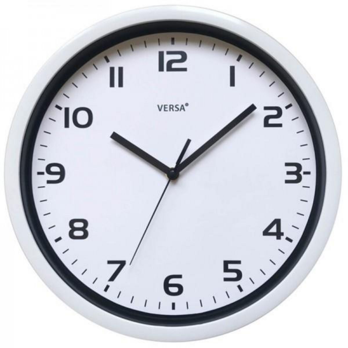 AAAAA Horloge Murale Versa Plastique (4,3 x 30,5 x 30,5 cm)
