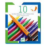 Djeco Djeco 10 Feutres Pinceaux Classique