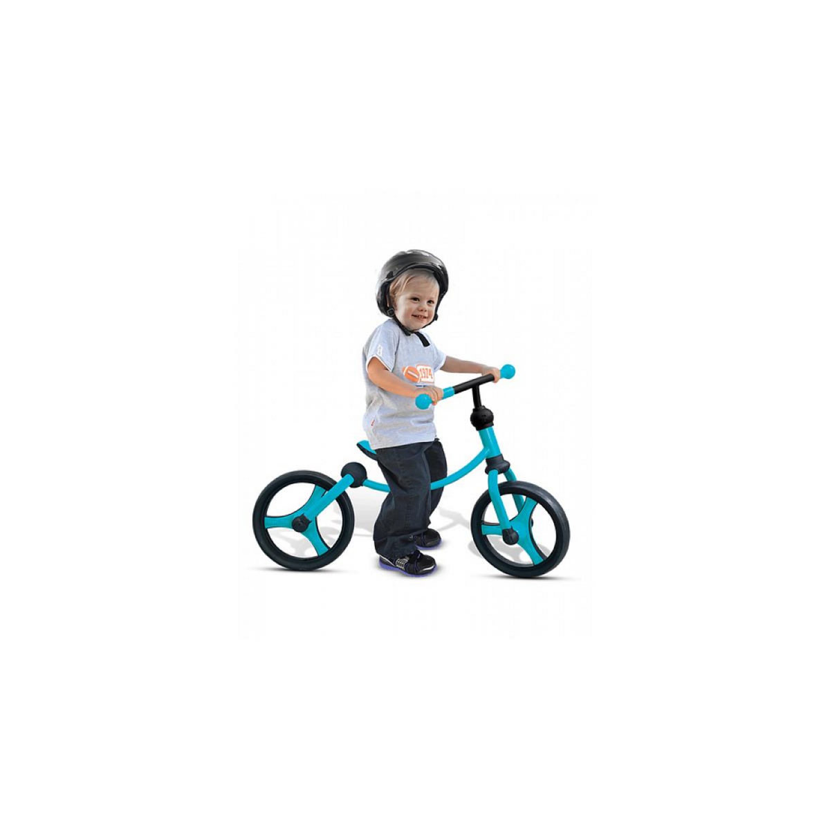 SMARTRIKE Draisienne  2-in-1 Running Bike Turquoise et Noire