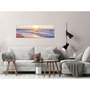 Voir la diapositive 2 : Paris Prix Tableau Imprimé  Calm Waves Narrow Brown