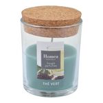 Paris Prix Bougie Verrine Parfumée  Essentiel II  8cm Thé Vert