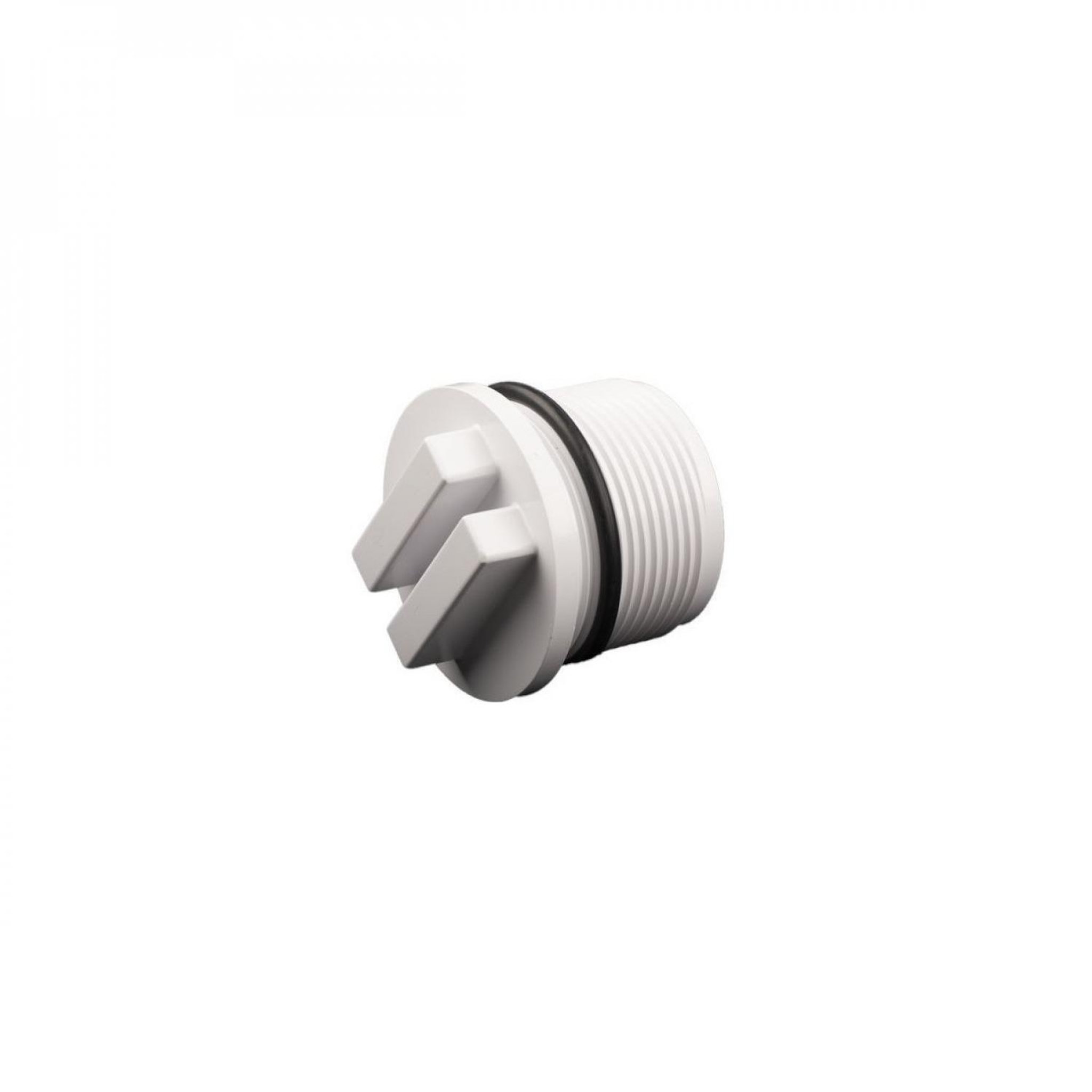 Hayward Bouchon de vidange de piscine avec joint torique - 1 - 1/2 - Blanc - SP1022CE