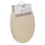 Voir la diapositive 5 : FIVE Abattant WC  Onyx  49cm Beige Lin