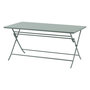 Voir la diapositive 1 : HESPERIDE Table de jardin pliante rectangulaire 6 places GREENSBORO - Vert olive
