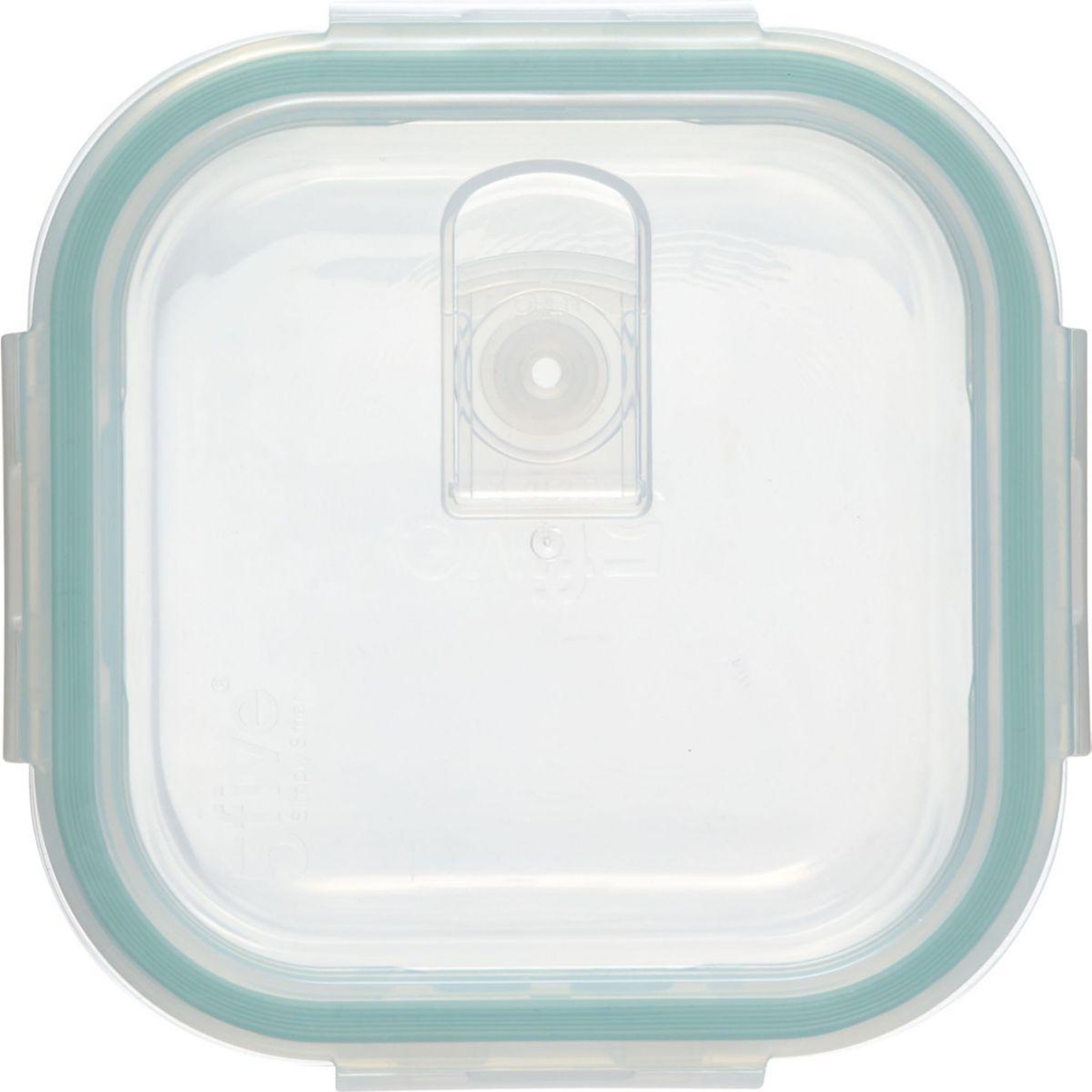 Voir la diapositive 2 : FIVE Boîte hermétique carrée Clipeat 0.53L verre