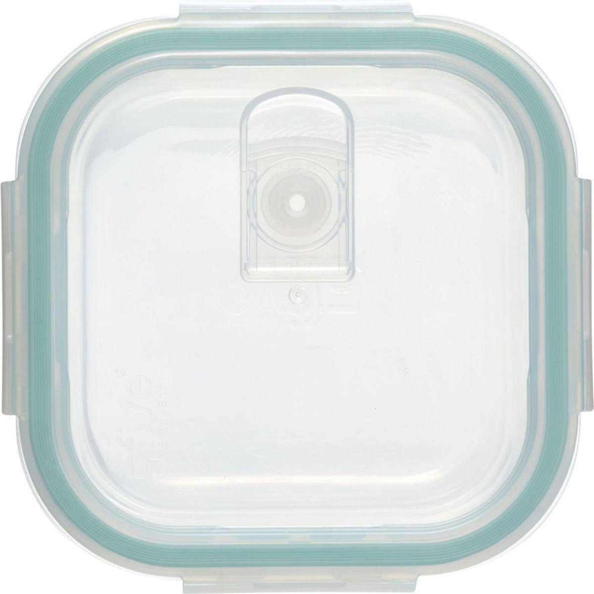 FIVE Boîte hermétique carrée Clipeat 0.53L verre