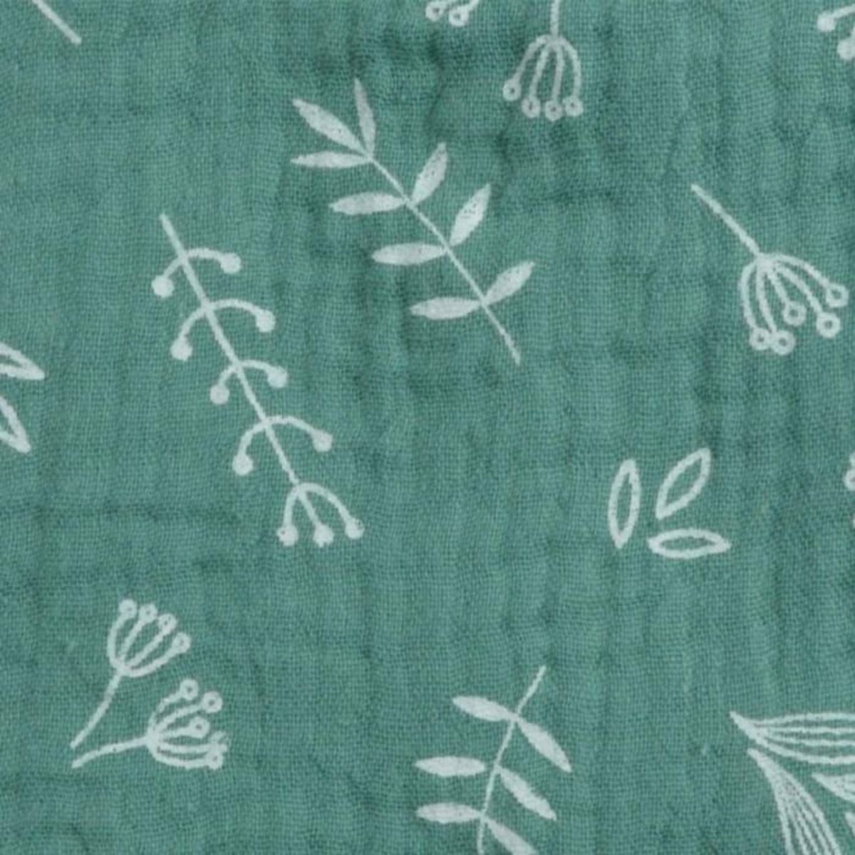 Paris Prix Lot de 2 Bavoirs Bébé  Bandana  41cm Vert Foncé