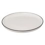 Voir la diapositive 2 : SECRET DE GOURMET Lot de 6 Assiettes Plates  Alix  27cm Blanc