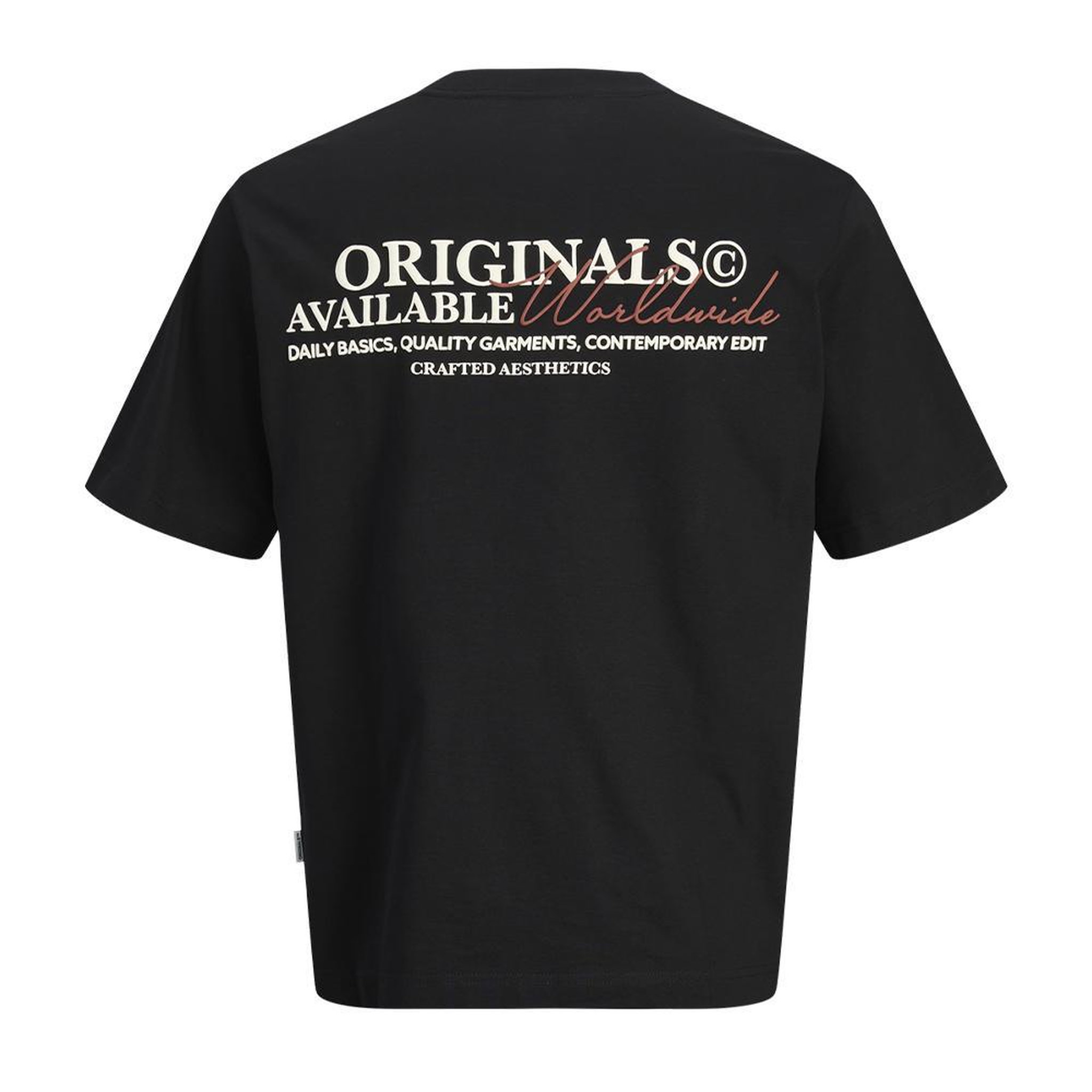 Voir la diapositive 2 : Jack & Jones T-Shirt Noir Garçon Jack & Jones Slington
