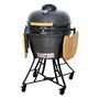 Voir la diapositive 3 : Somagic Barbecue charbon de bois kamado en céramique D61 cm KAMAGIC24 - Noir