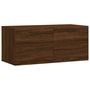 Voir la diapositive 2 : VIDAXL Armoire murale chene marron 80x36,5x35 cm bois d'ingenierie