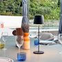 Voir la diapositive 4 : Lumisky Lampe de table sans fil LED KELLY Noir Metal H38CM