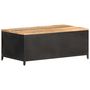 Voir la diapositive 4 : VIDAXL Table basse 90x50x37 cm Bois massif de manguier brut