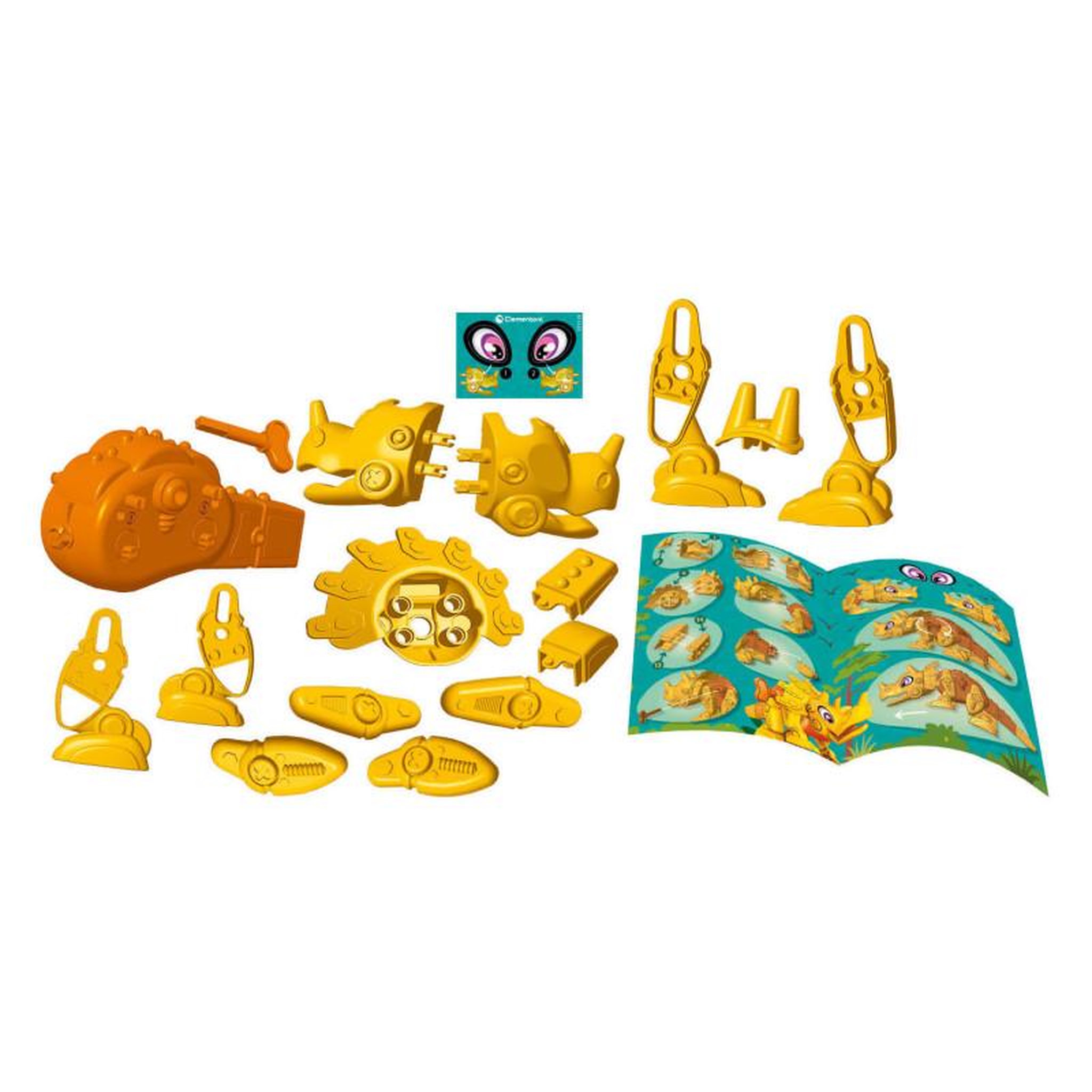 Voir la diapositive 3 : CLEMENTONI Clementoni Science & Games Junior - Dino Bot Triceratops 75074
