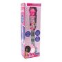 Voir la diapositive 3 : Lexibook Microphone Barbie avec tube lumineux et enceinte