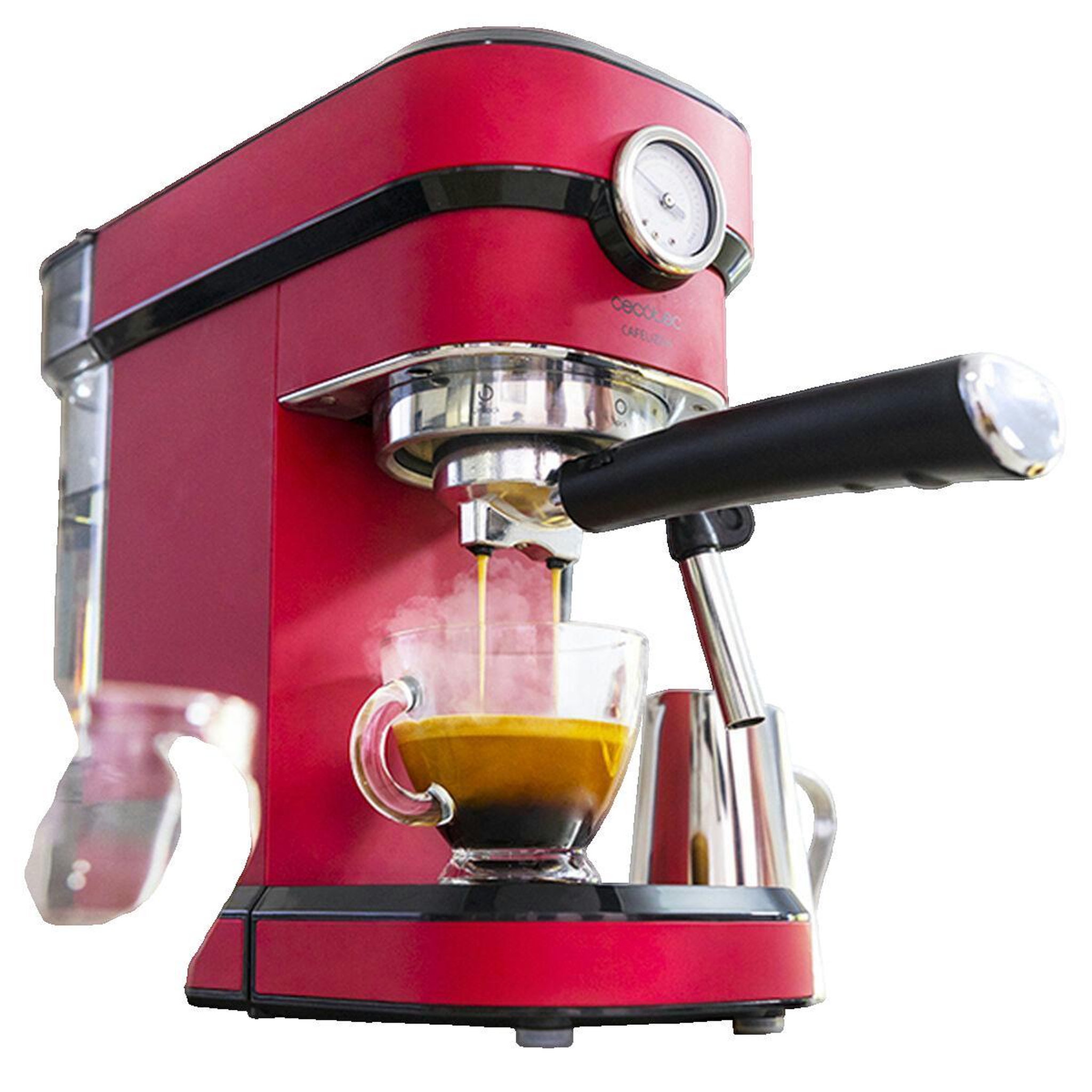Voir la diapositive 3 : CECOTEC Machine à expresso Cecotec Cafelizzia 790 Shiny Pro Rouge