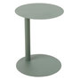 Voir la diapositive 1 : Paris Prix Table d'Appoint Ronde en Métal  Reva  50cm Vert