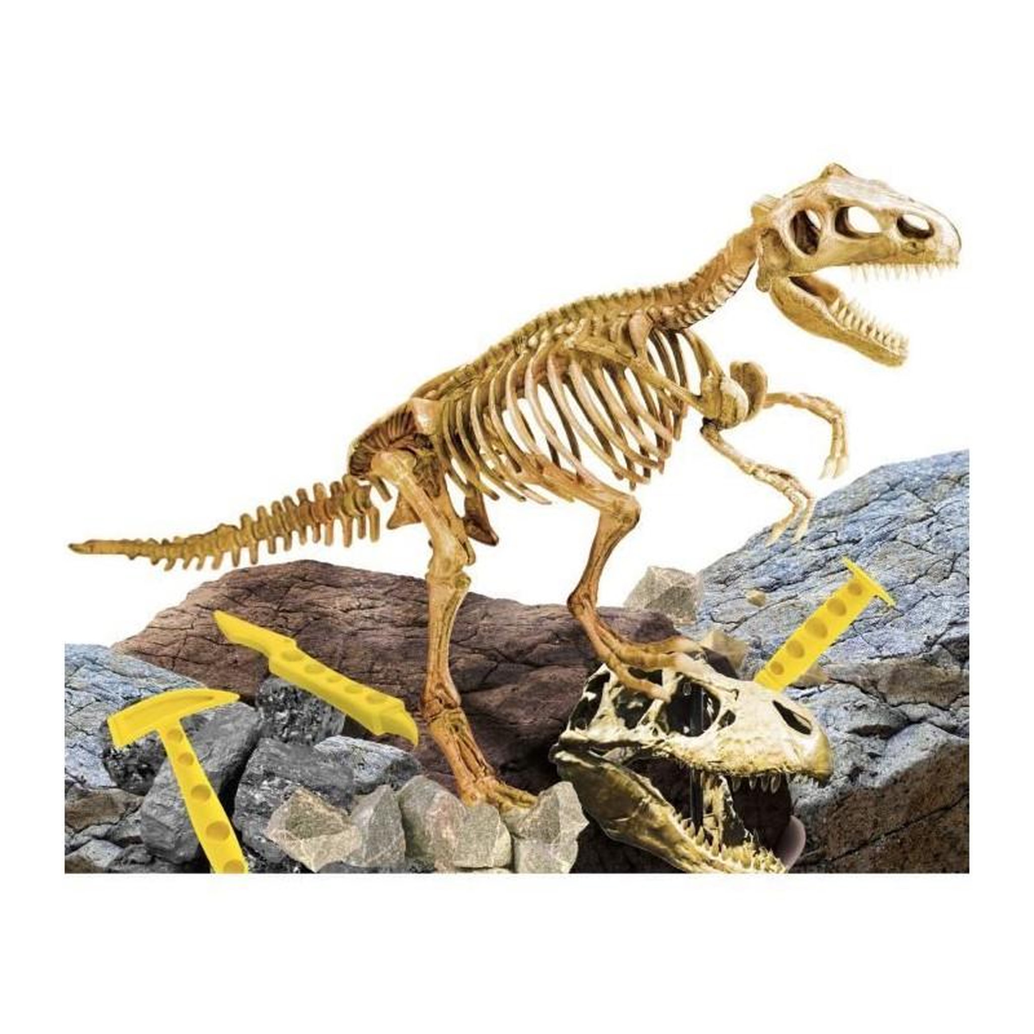 Voir la diapositive 2 : LISCIANI GIOCHI Super kit T-Rex - Kit Scientifique - I'M A GENIUS - Bloc a creuser