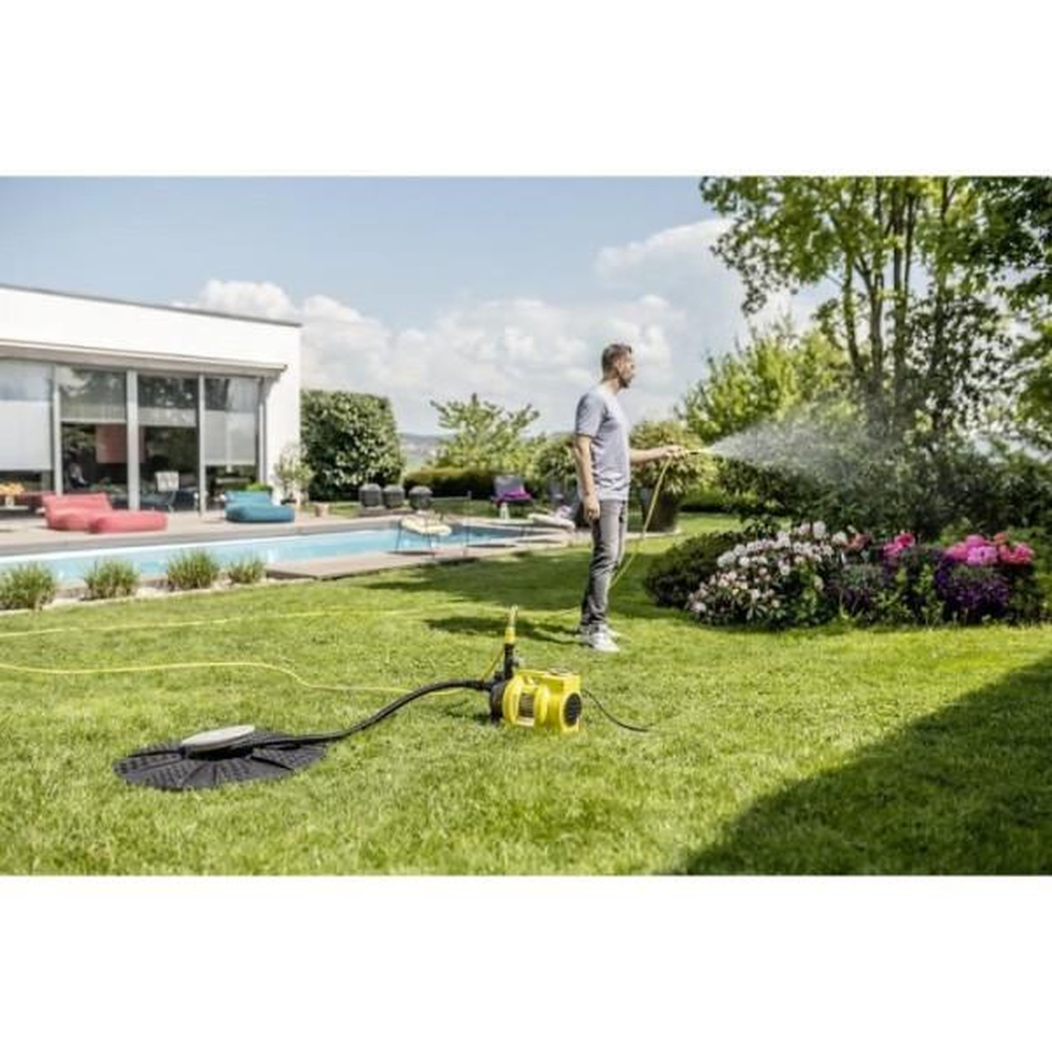 Voir la diapositive 2 : KARCHER Pompe d'arrosage électrique de surface BP 5.000 Garden - Karcher