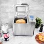 Voir la diapositive 2 : KITCHENCOOK Machine à Pain Inox 25 Programmes Avec Cuve Anti Adhésive Smarti Kitchencook