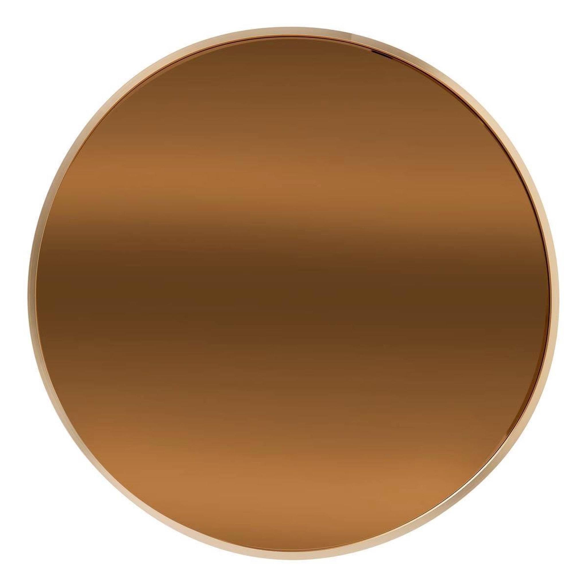 ATMOSPHERA Miroir Mural Design  Alice  50cm Ambre