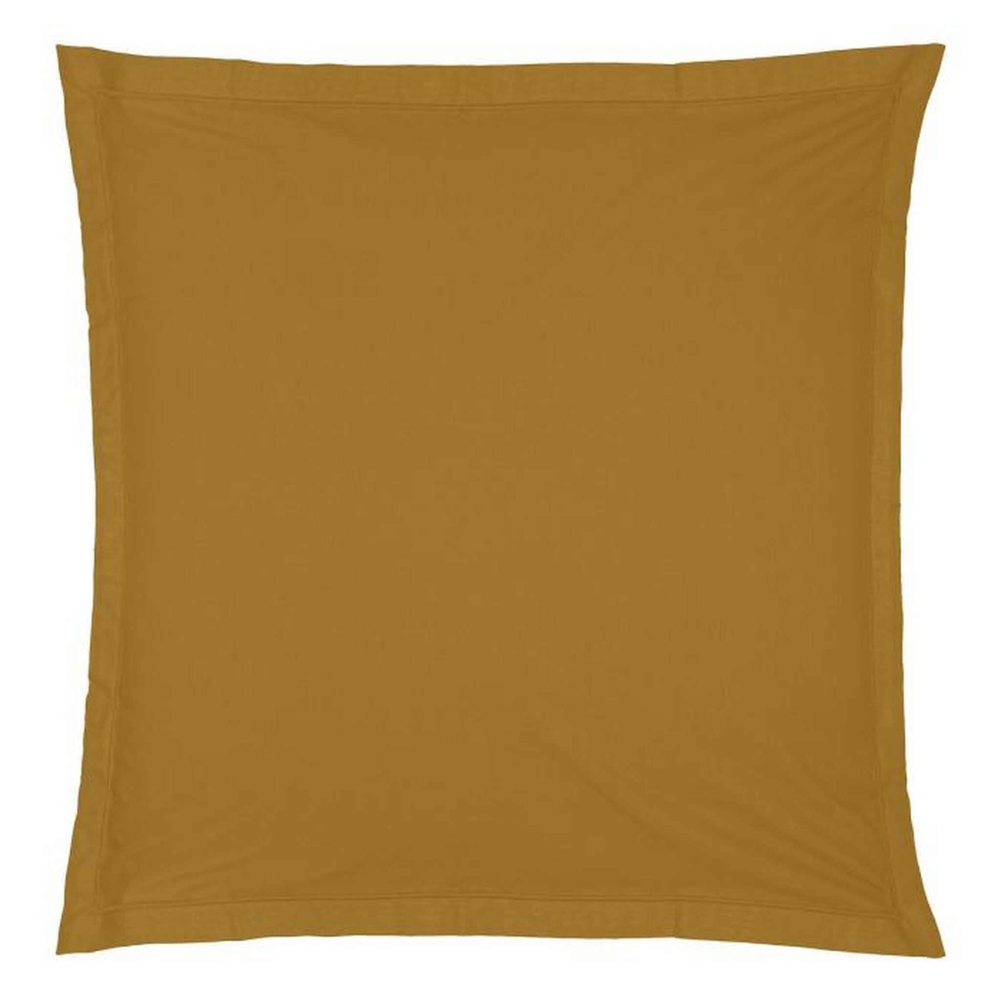 ATMOSPHERA Taie d'Oreiller  Percale  63x63cm Mordoré